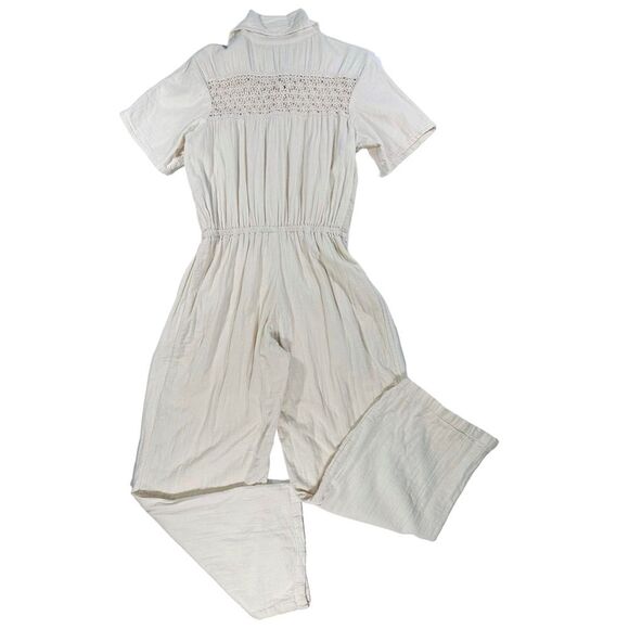 Jen’s Pirate Booty Size S Ollie Jumpsuit Boho Wide Leg in Color Jibarita Natural - Picture 5 of 16